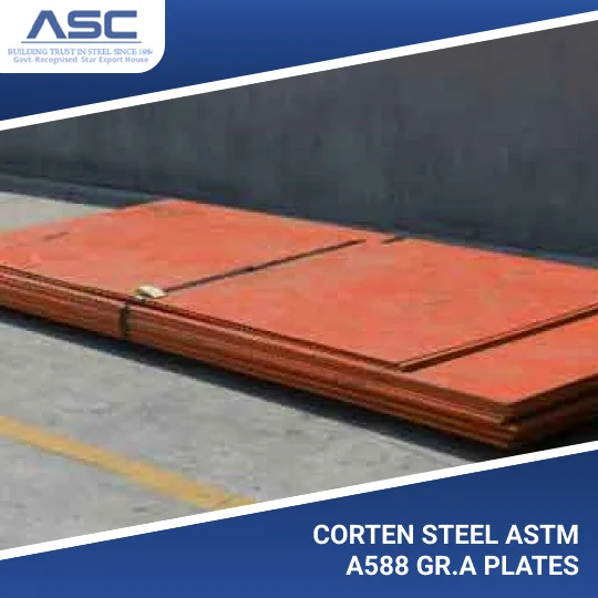 Corten Steel ASTM A588 GR.A Plates