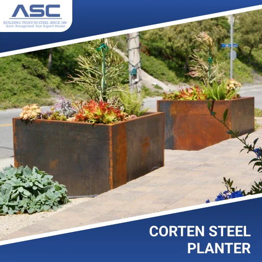 Corten Steel Planter