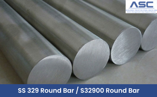 Stainless Steel 329 Round Bar (UNS S32900)